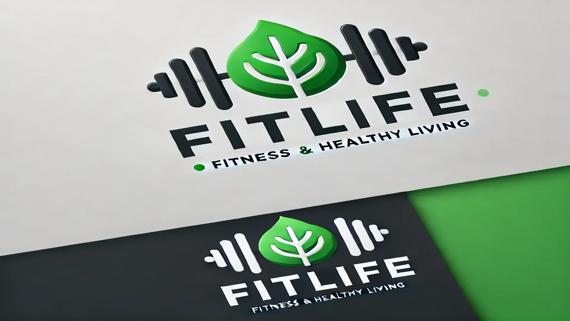 Визуален фон от учебния сайт Fitness & Healthy Living